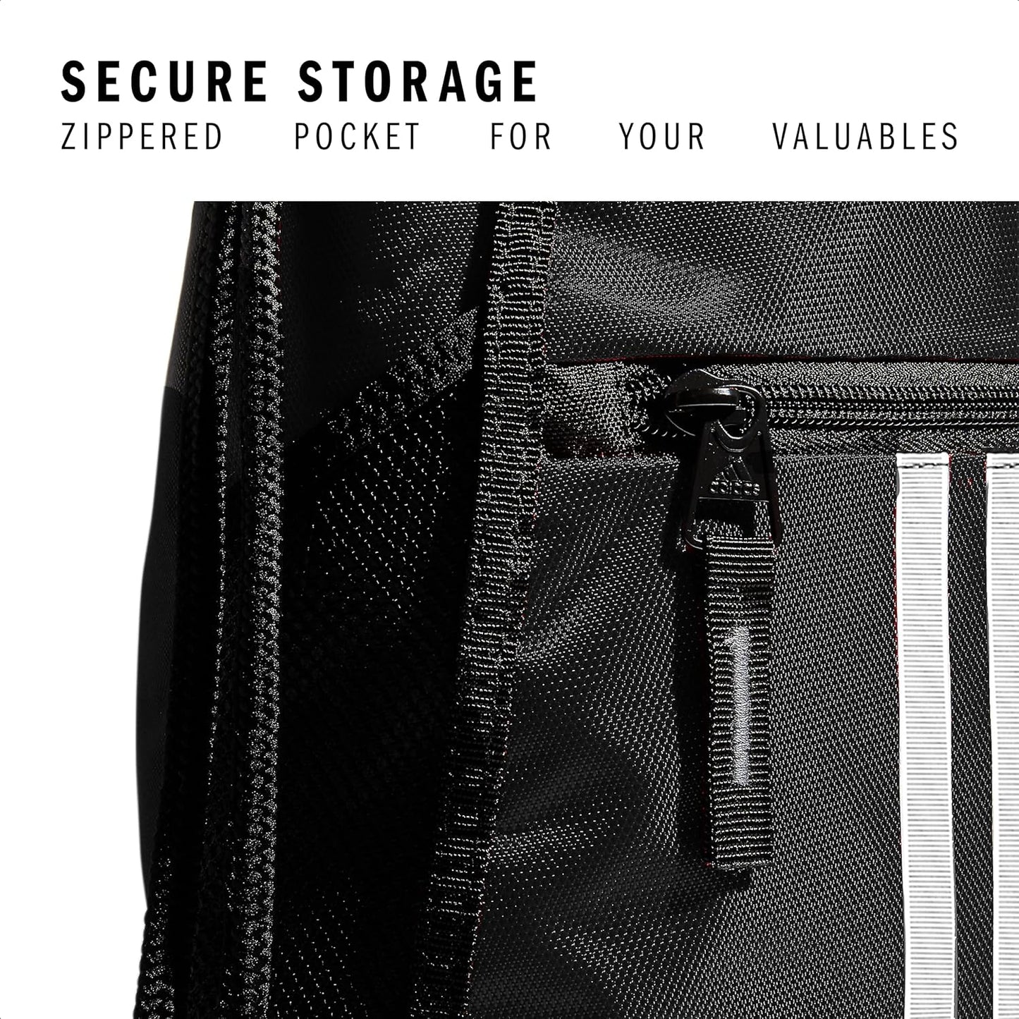 adidas Alliance Sackpack – Drawstring Backpack for Sports, Small Gym Bag