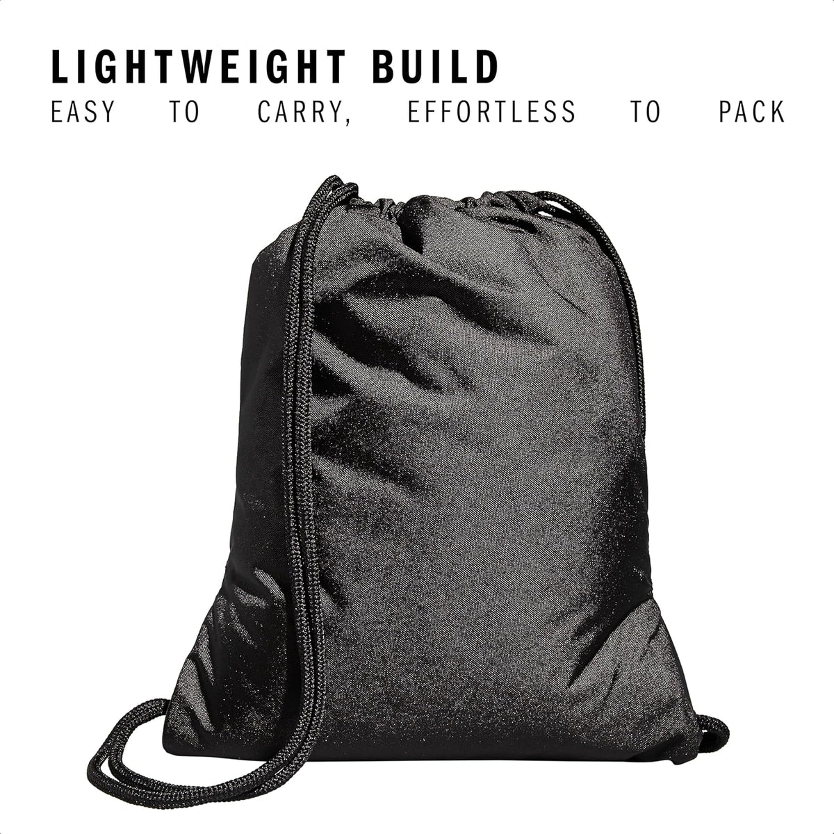 adidas Alliance Sackpack – Drawstring Backpack for Sports, Small Gym Bag